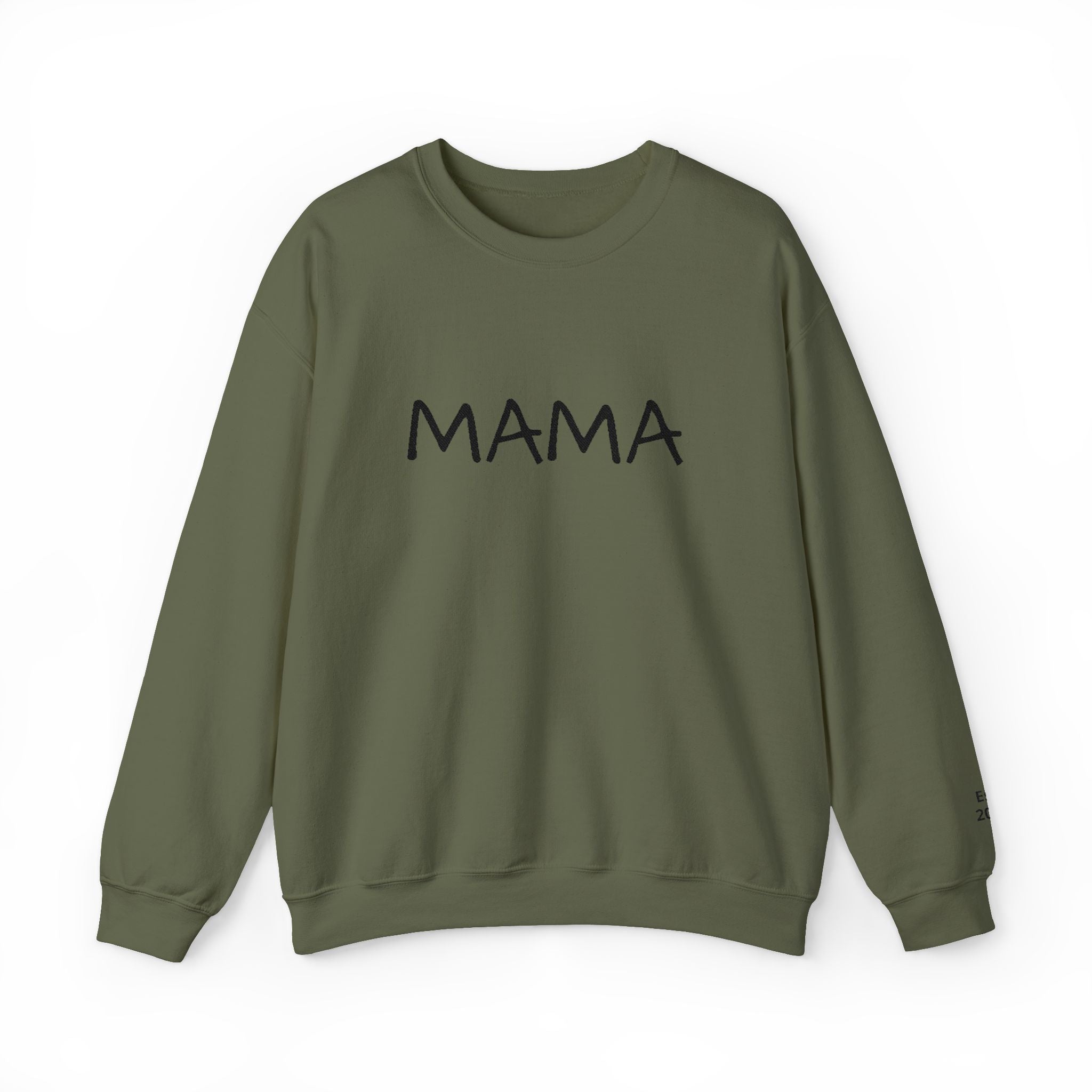 MAMA handwritten script sweatshirt | minimalist mom crewneck
