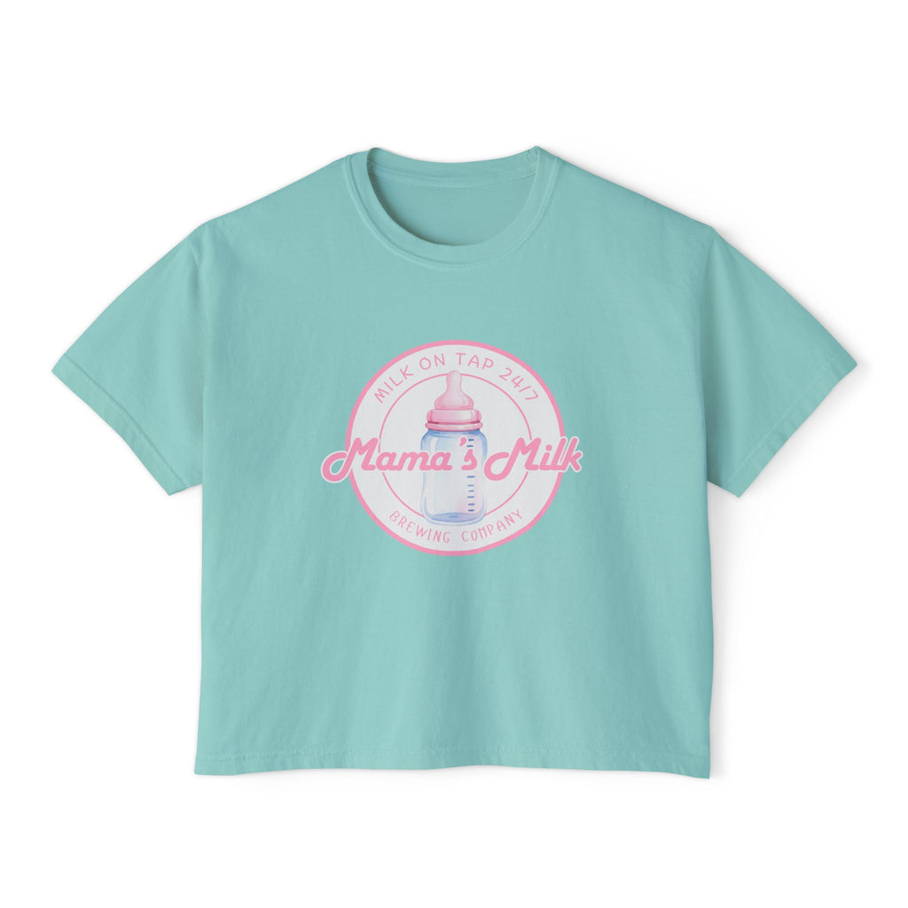 Mama's Milk Bottle Logo Tee | Nursing Mama Shirt