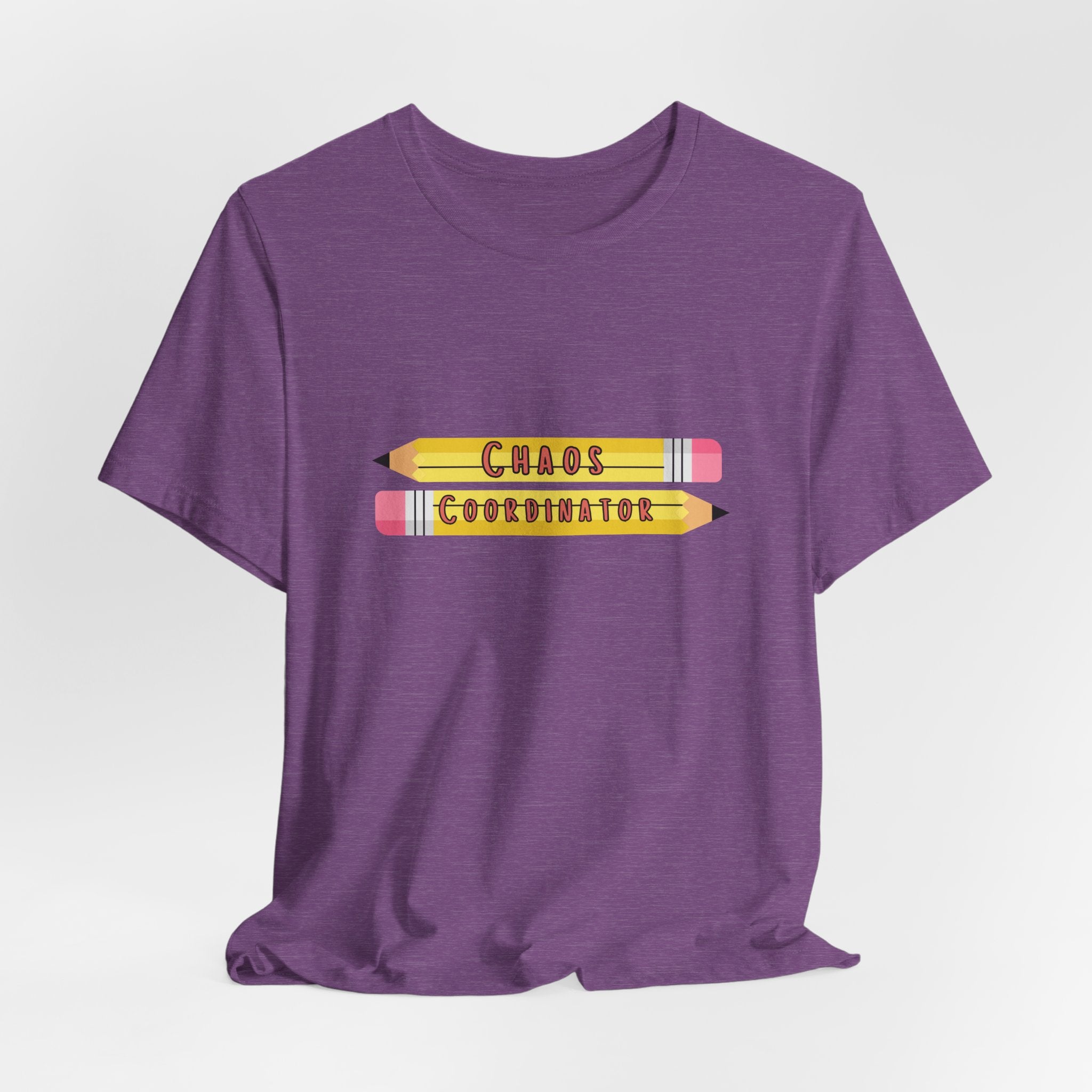 Chaos Coordinator pencils T-Shirt | Teacher Humor Tee