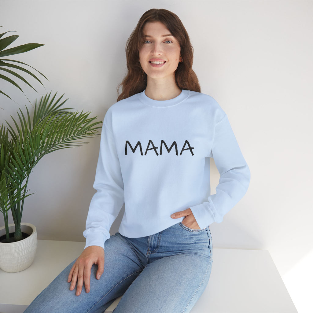 MAMA handwritten script sweatshirt | minimalist mom crewneck