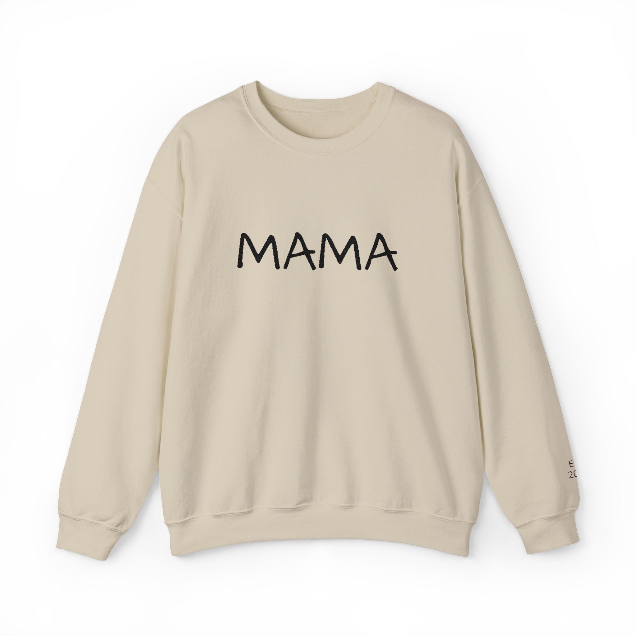MAMA handwritten script sweatshirt | minimalist mom crewneck