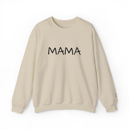 MAMA handwritten script sweatshirt | minimalist mom crewneck