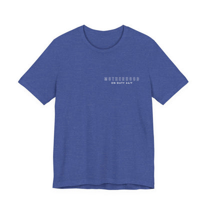 Motherhood On Duty 24/7 Shirt | Funny Mom Life Tee | Motherhood Shirt