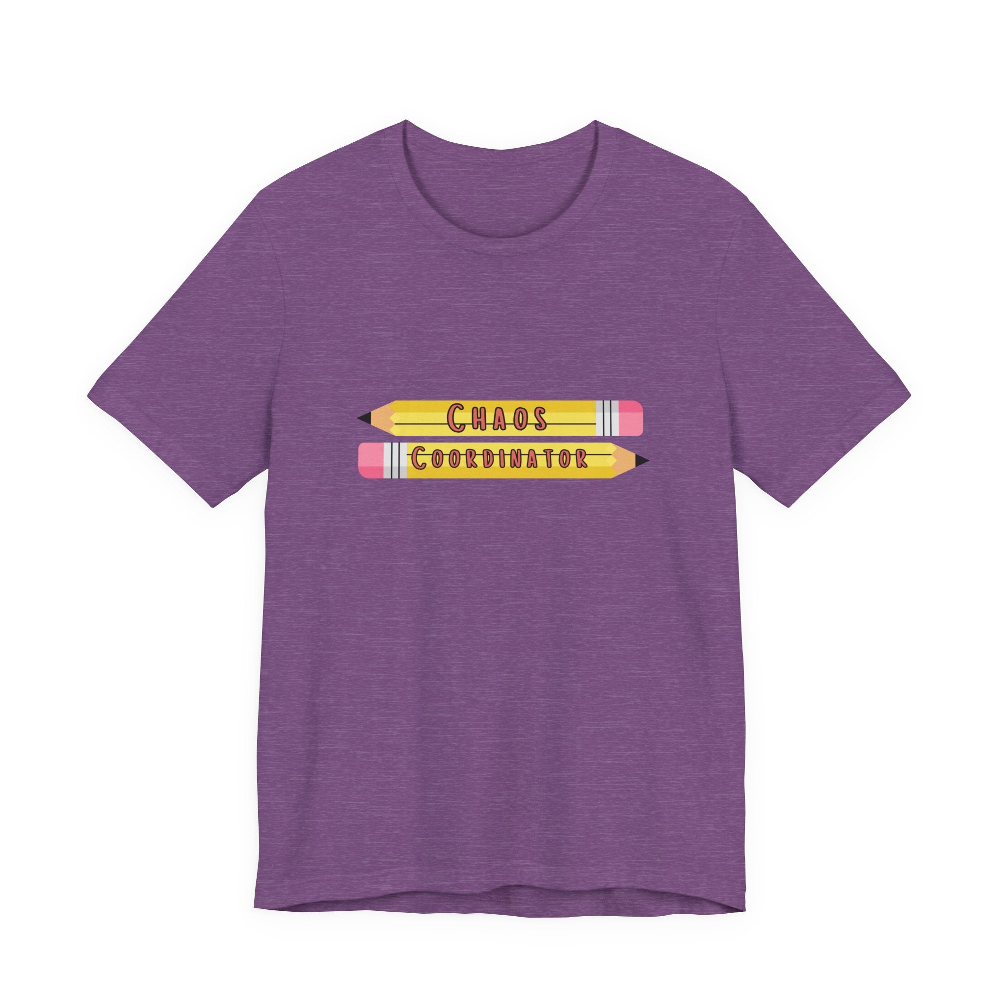 Chaos Coordinator pencils T-Shirt | Teacher Humor Tee