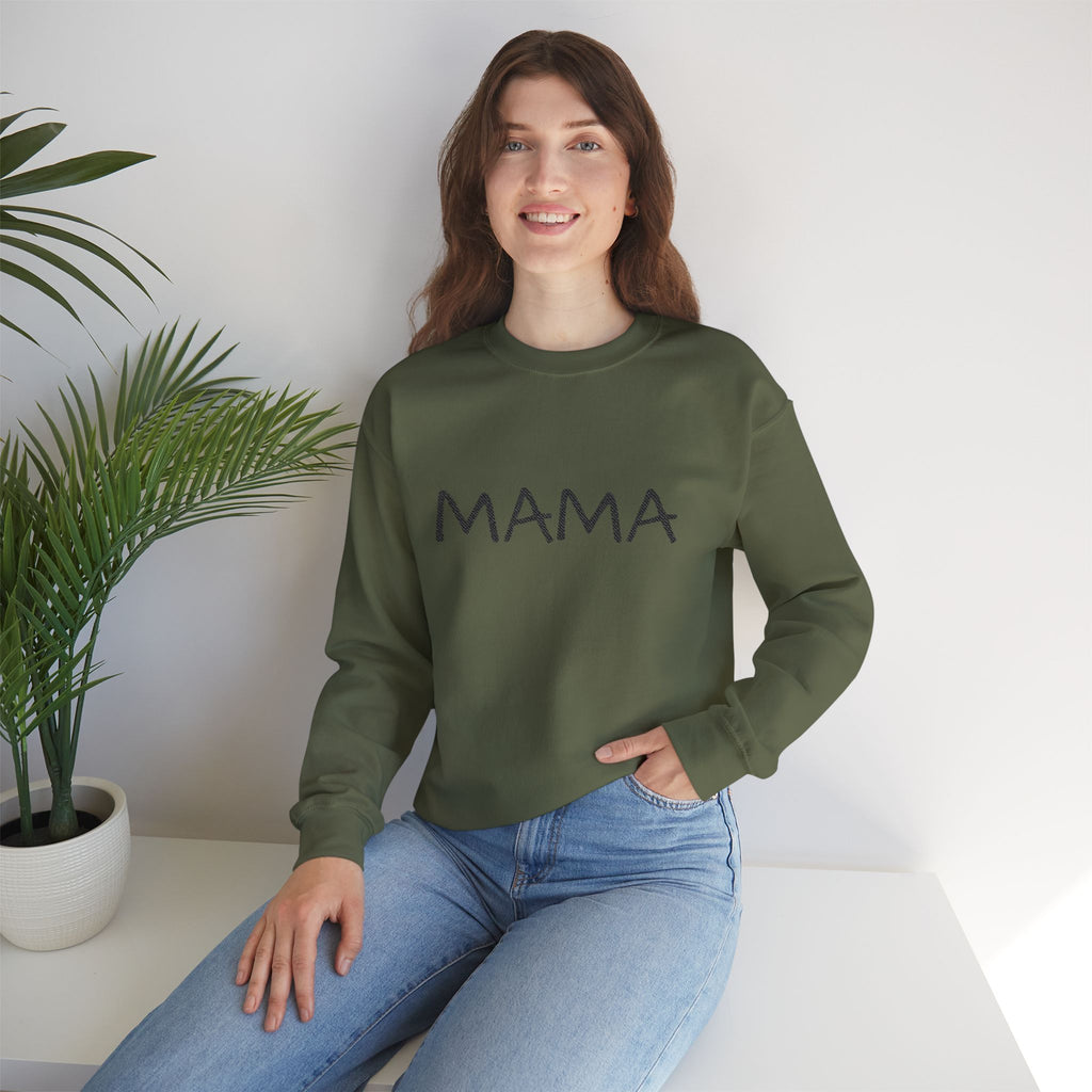 MAMA handwritten script sweatshirt | minimalist mom crewneck