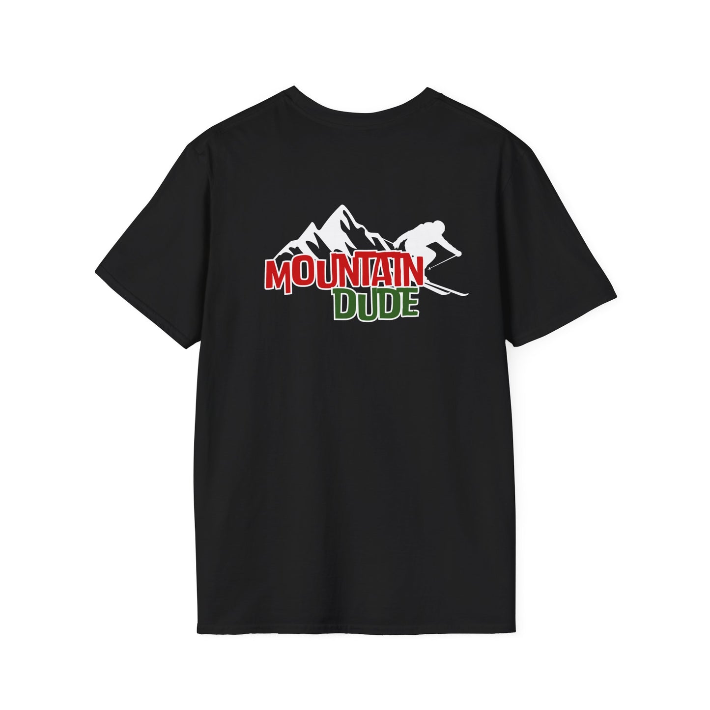 Mountain Dude Ski Shirt | Skiing Graphic Tee | Retro Mountain Shirt | Outdoor Adventure T-Shirt | Ski Lover Gift | Snowboard Dad Shirt