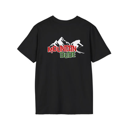 Mountain Dude Ski Shirt | Skiing Graphic Tee | Retro Mountain Shirt | Outdoor Adventure T-Shirt | Ski Lover Gift | Snowboard Dad Shirt