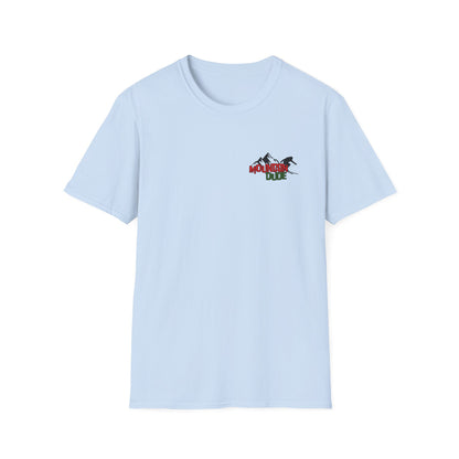Mountain Dude Ski Shirt | Skiing Graphic Tee | Retro Mountain Shirt | Outdoor Adventure T-Shirt | Ski Lover Gift | Snowboard Dad Shirt