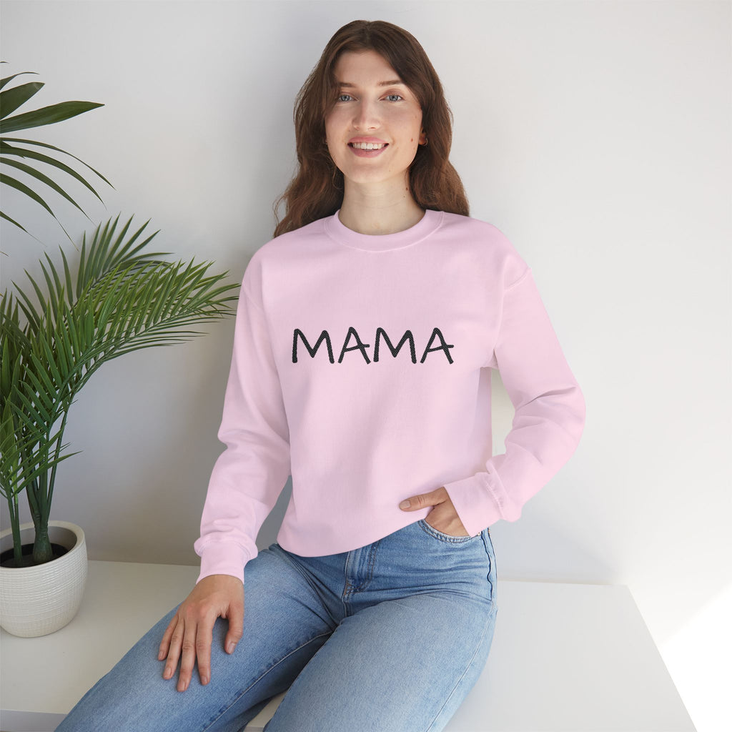 MAMA handwritten script sweatshirt | minimalist mom crewneck