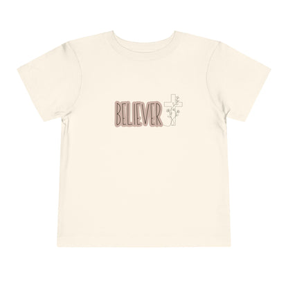 Believer Toddler Girl Shirt | Christian Girl Tee | Faith Based Shirt