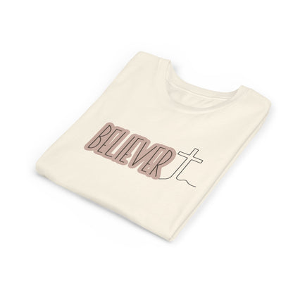 Believer Youth Boy Shirt | Christian Boy Tee | Faith Based Shirt