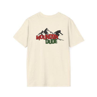 Mountain Dude Ski Shirt | Skiing Graphic Tee | Retro Mountain Shirt | Outdoor Adventure T-Shirt | Ski Lover Gift | Snowboard Dad Shirt
