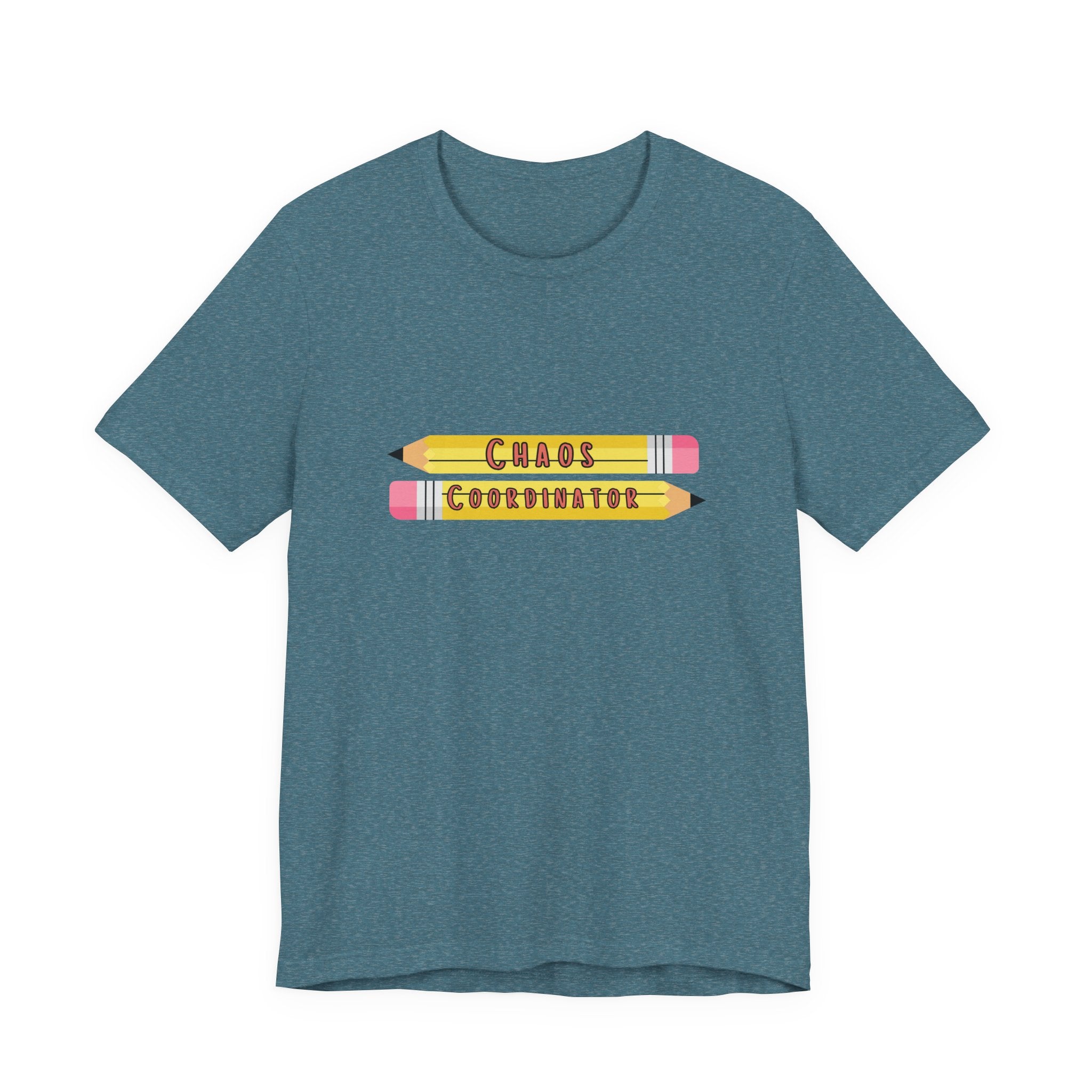 Chaos Coordinator pencils T-Shirt | Teacher Humor Tee