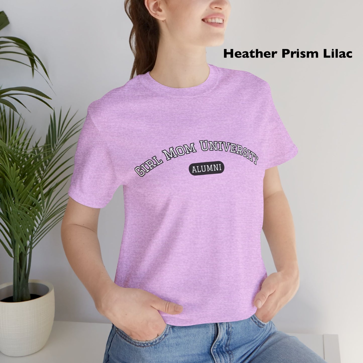Girl Mom T-Shirt | University Alumni Tee | Mom Life Shirt