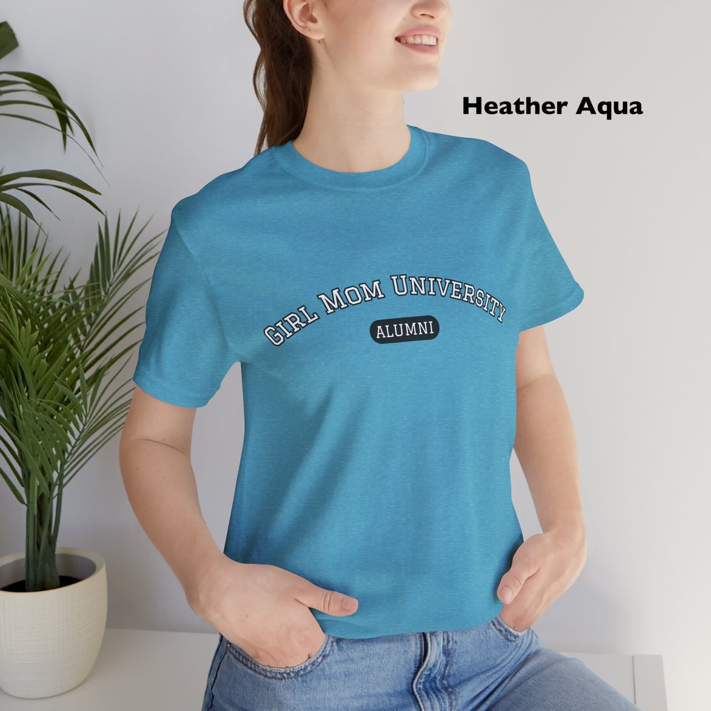 Girl Mom T-Shirt | University Alumni Tee | Mom Life Shirt