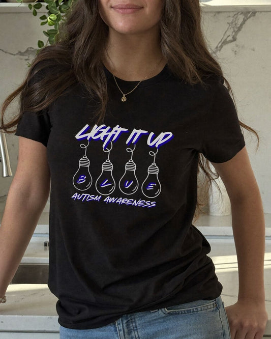 Light It Up Blue T-Shirt | Autism Awareness tee