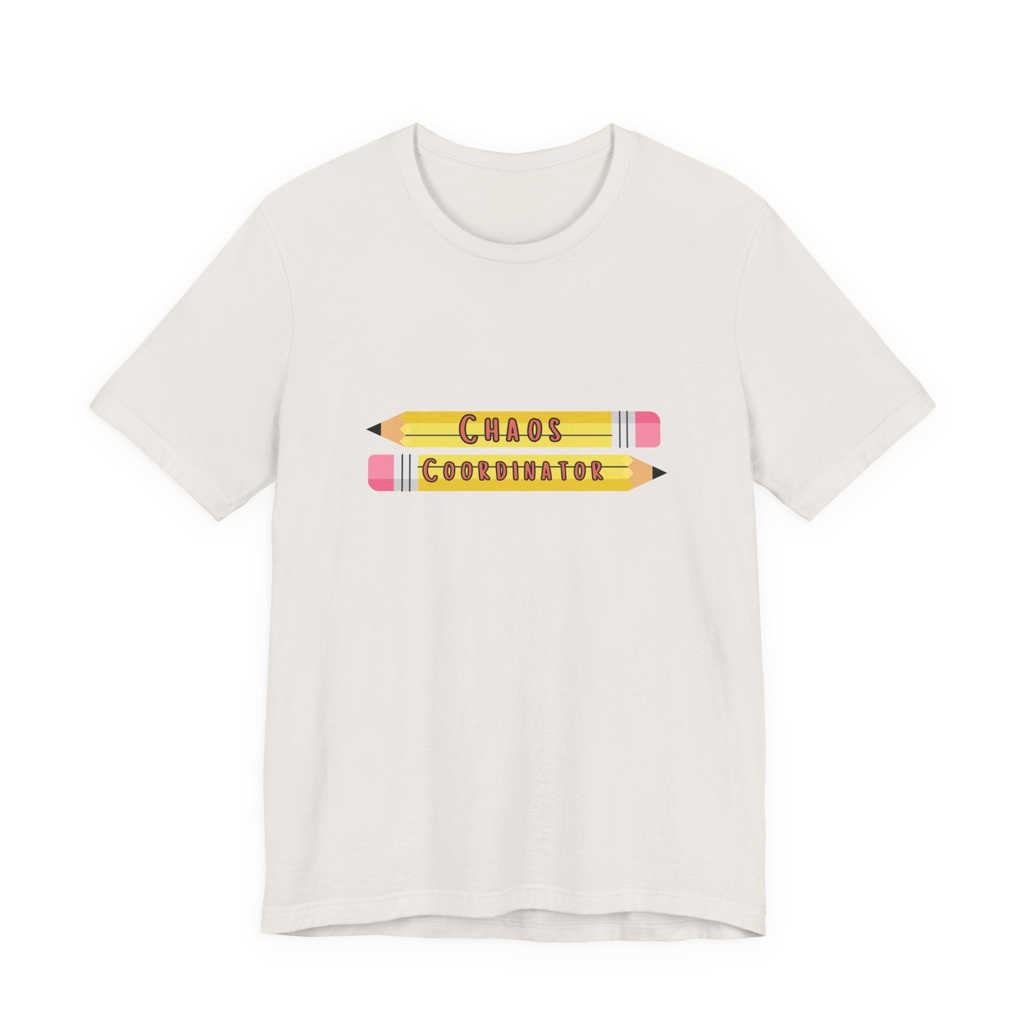 Chaos Coordinator pencils T-Shirt | Teacher Humor Tee