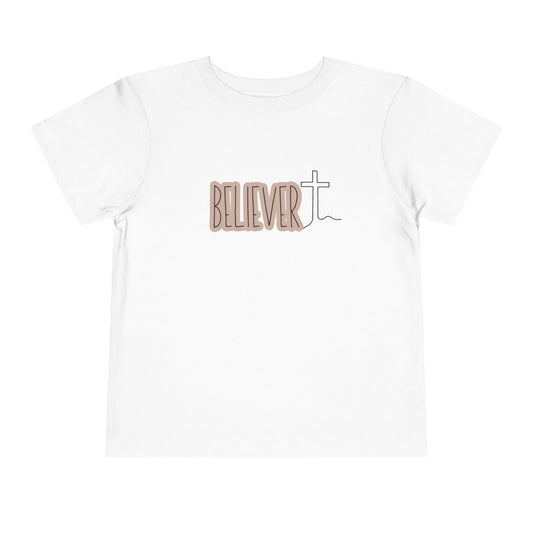 Believer Toddler Boy Shirt | Christian Boy Tee | Faith Based Shirt