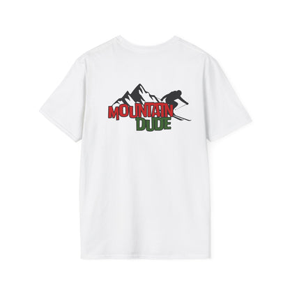 Mountain Dude Ski Shirt | Skiing Graphic Tee | Retro Mountain Shirt | Outdoor Adventure T-Shirt | Ski Lover Gift | Snowboard Dad Shirt