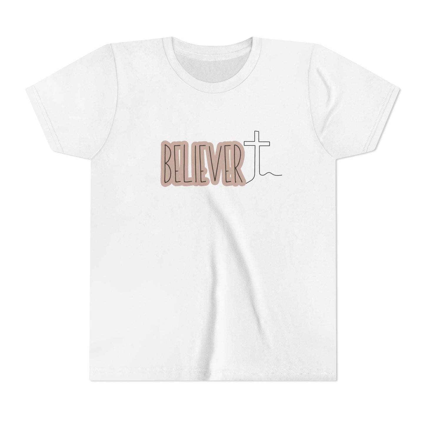 Believer Youth Boy Shirt | Christian Boy Tee | Faith Based Shirt