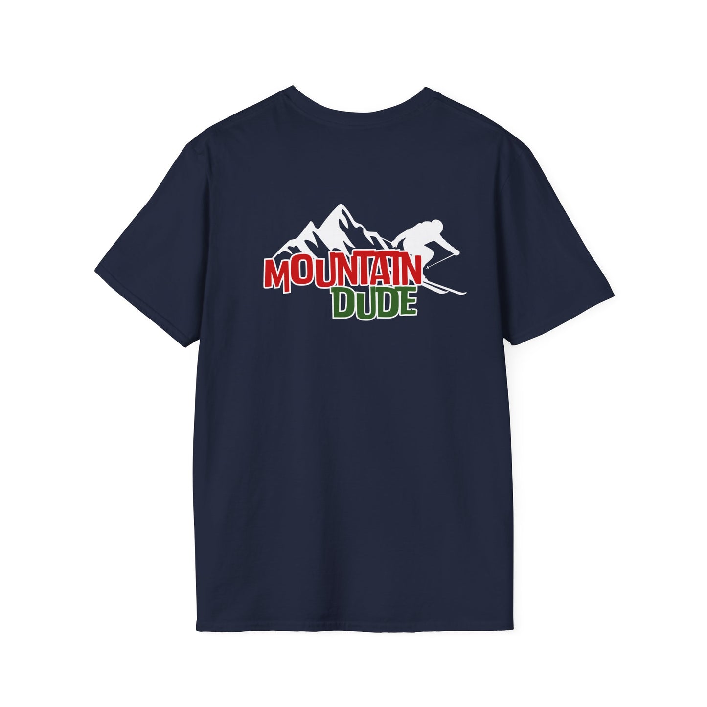 Mountain Dude Ski Shirt | Skiing Graphic Tee | Retro Mountain Shirt | Outdoor Adventure T-Shirt | Ski Lover Gift | Snowboard Dad Shirt