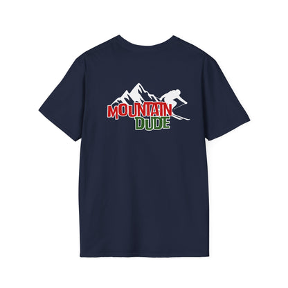 Mountain Dude Ski Shirt | Skiing Graphic Tee | Retro Mountain Shirt | Outdoor Adventure T-Shirt | Ski Lover Gift | Snowboard Dad Shirt