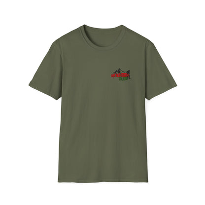 Mountain Dude Snowboard Shirt | Retro Snowboarding & Ski Graphic Tee | Winter Mountain Outdoors Shirt for Men