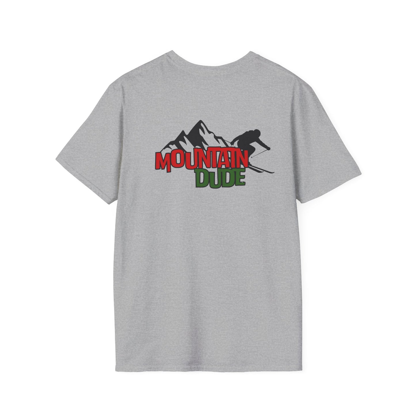 Mountain Dude Ski Shirt | Skiing Graphic Tee | Retro Mountain Shirt | Outdoor Adventure T-Shirt | Ski Lover Gift | Snowboard Dad Shirt