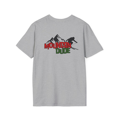 Mountain Dude Ski Shirt | Skiing Graphic Tee | Retro Mountain Shirt | Outdoor Adventure T-Shirt | Ski Lover Gift | Snowboard Dad Shirt