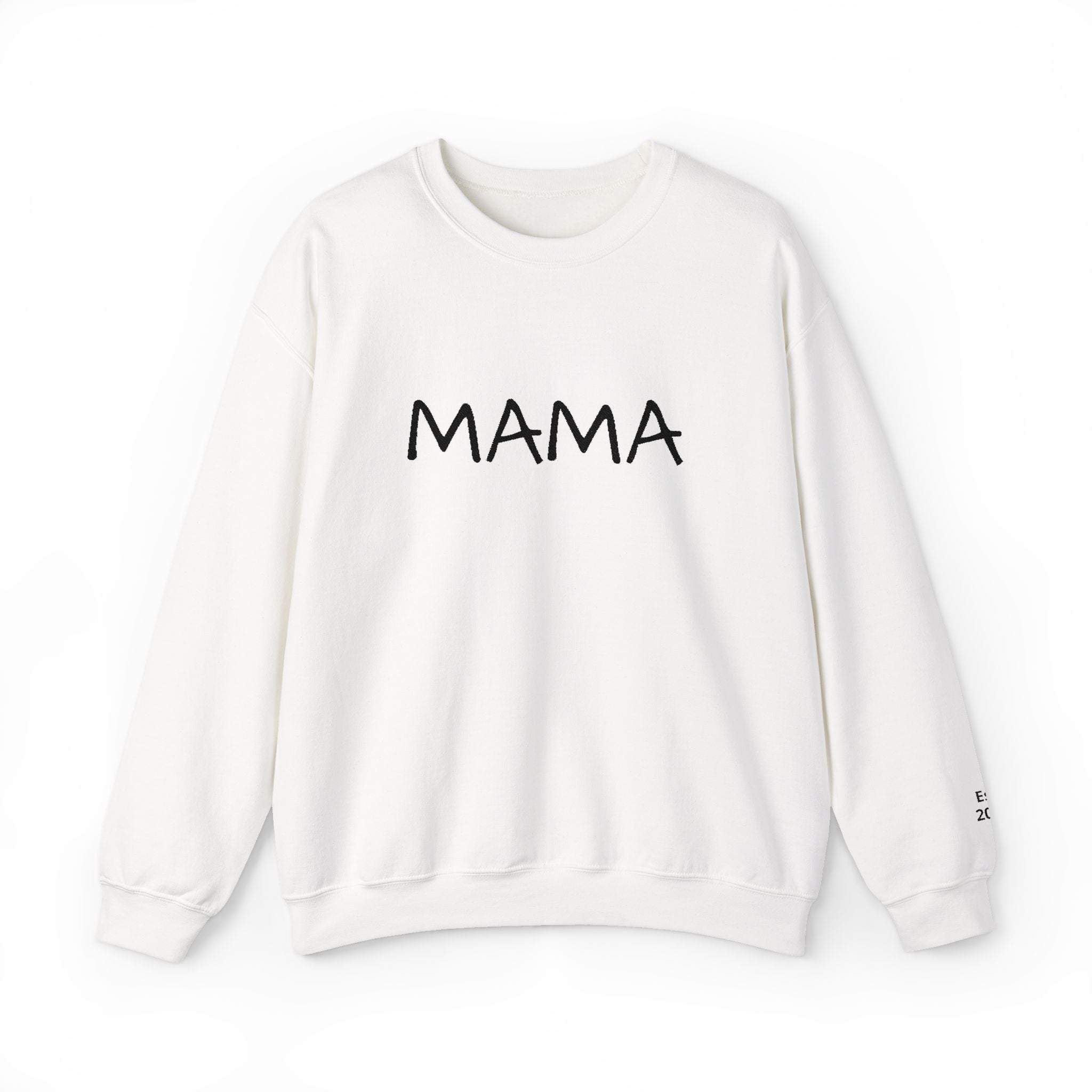 MAMA handwritten script sweatshirt | minimalist mom crewneck