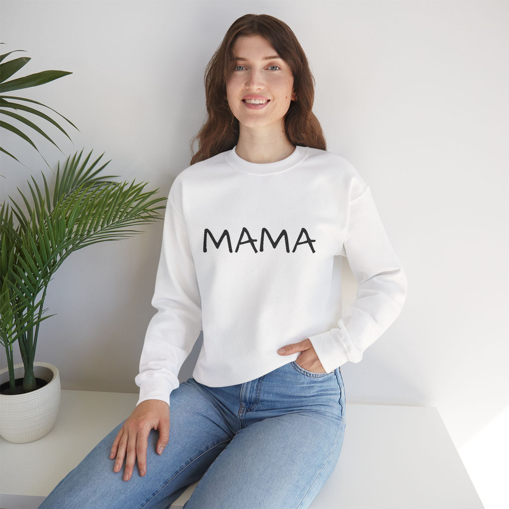 MAMA handwritten script sweatshirt | minimalist mom crewneck