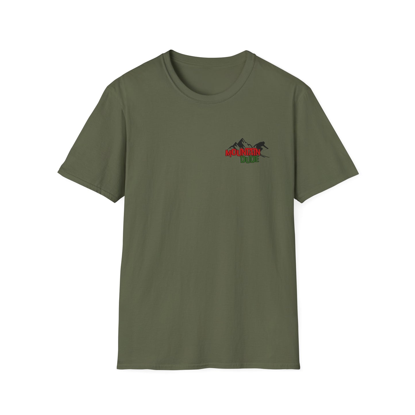 Mountain Dude Ski Shirt | Skiing Graphic Tee | Retro Mountain Shirt | Outdoor Adventure T-Shirt | Ski Lover Gift | Snowboard Dad Shirt