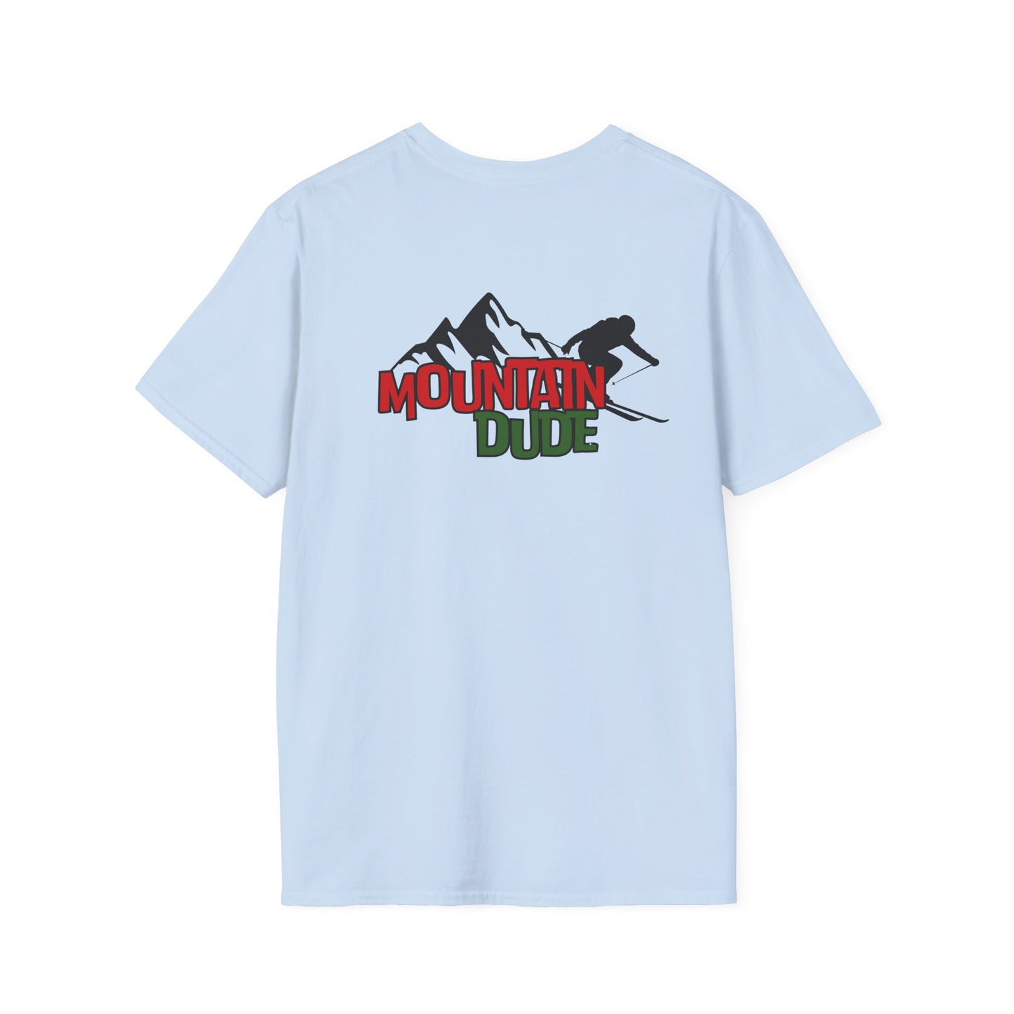 Mountain Dude Ski Shirt | Skiing Graphic Tee | Retro Mountain Shirt | Outdoor Adventure T-Shirt | Ski Lover Gift | Snowboard Dad Shirt