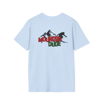 Mountain Dude Ski Shirt | Skiing Graphic Tee | Retro Mountain Shirt | Outdoor Adventure T-Shirt | Ski Lover Gift | Snowboard Dad Shirt