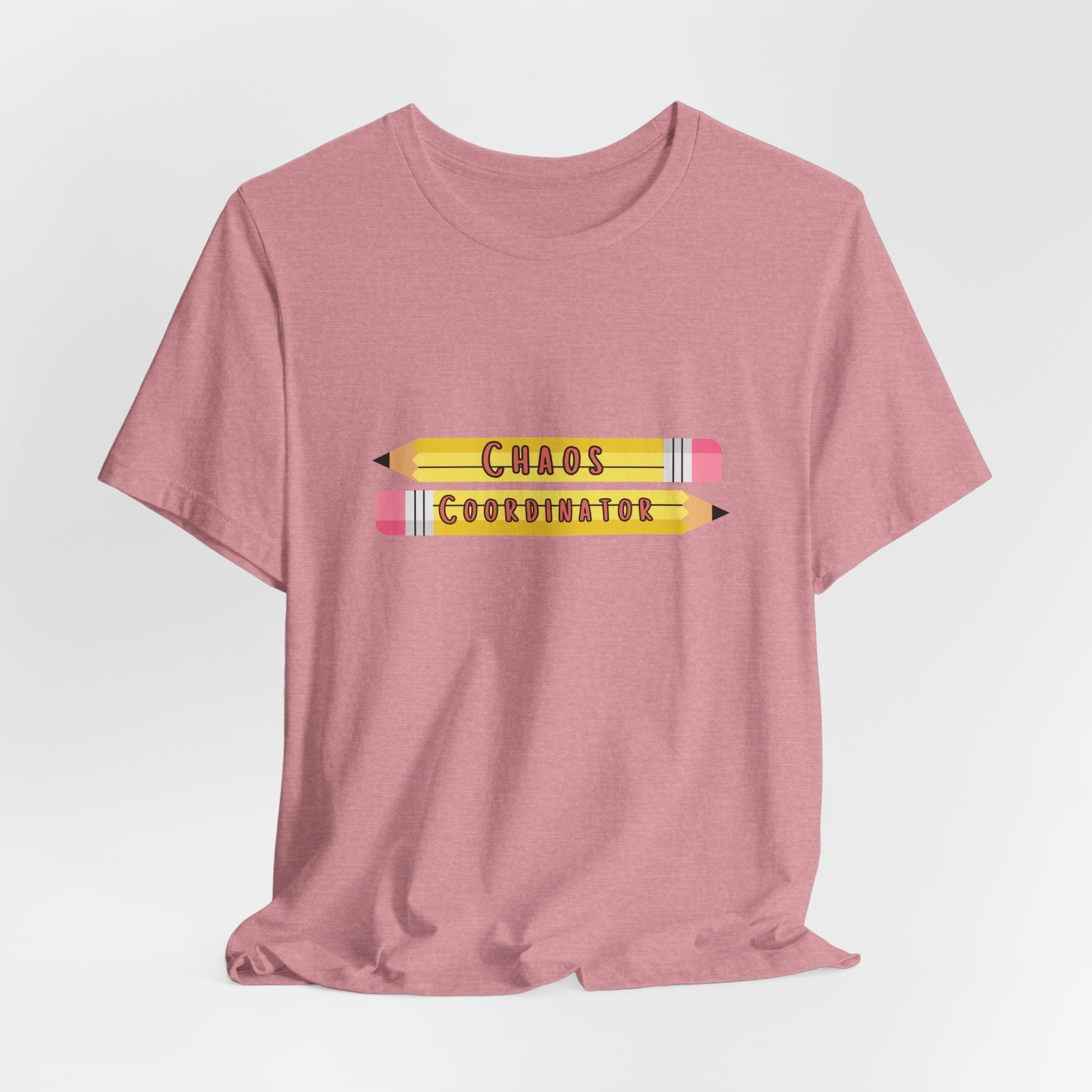 Chaos Coordinator pencils T-Shirt | Teacher Humor Tee