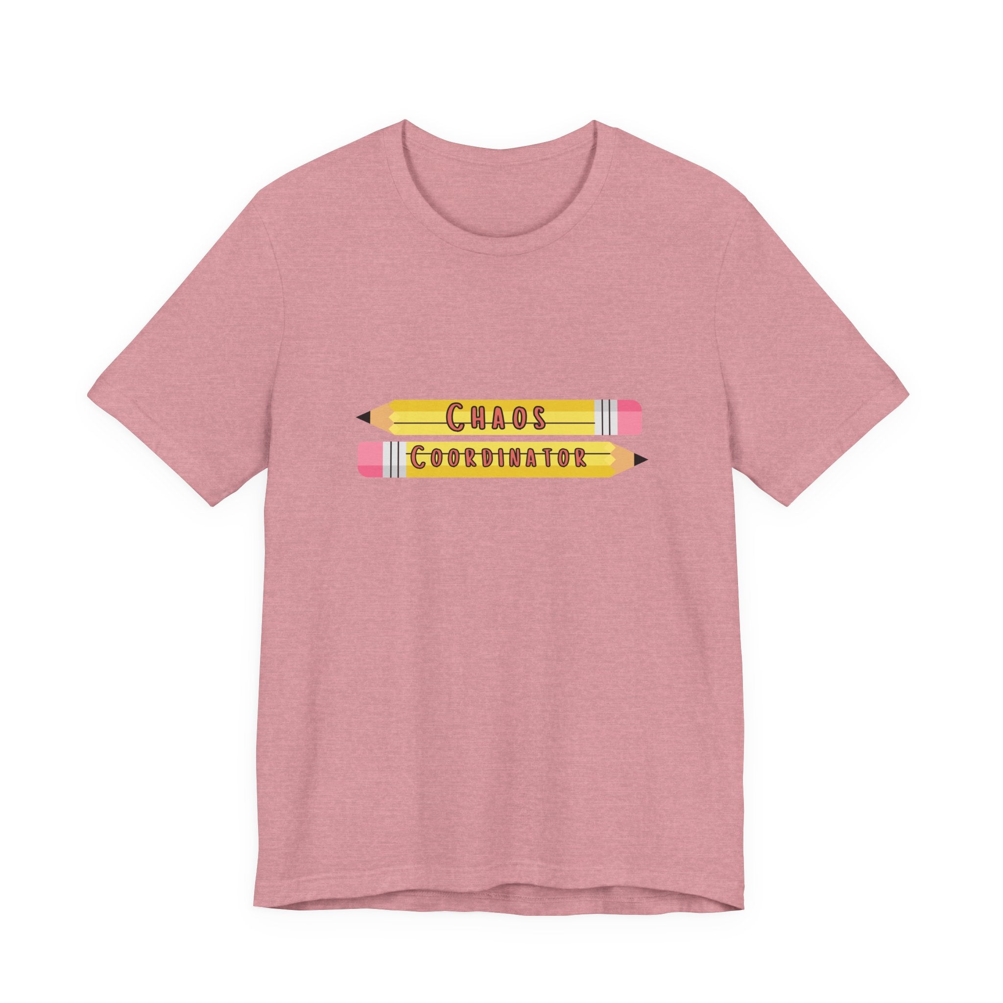 Chaos Coordinator pencils T-Shirt | Teacher Humor Tee